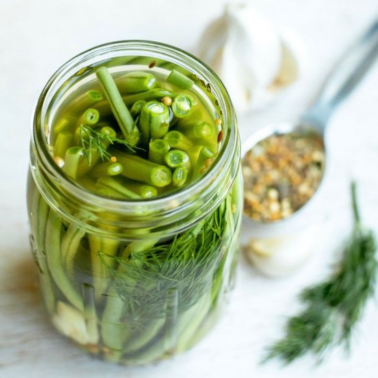 Quick Pickle Recipe: Dilly Beans