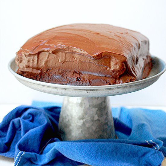 Wellesley chocolate fudge cake