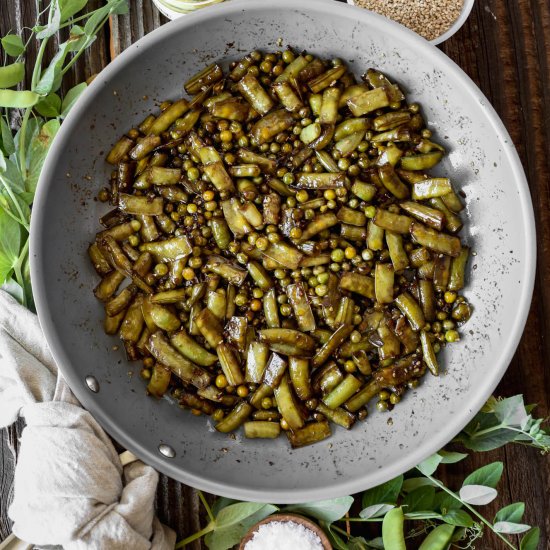 Stir Fry Sugar Snap Peas