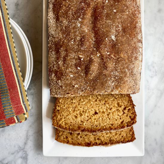 Apple Cider Doughnut Loaf