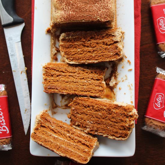 Biscoff and Espresso Icebox Cake