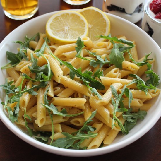 cheesy lemon pepper pasta