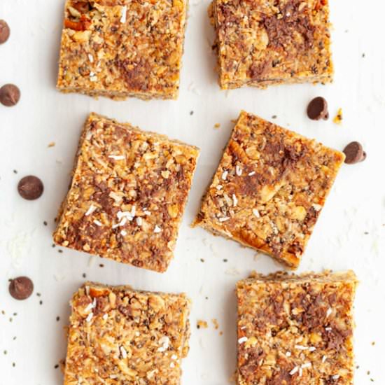 Dark Chocolate Chia Bars