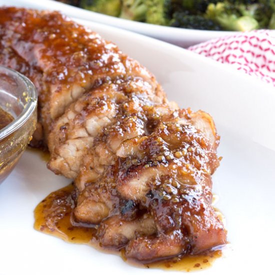 Maple Glazed Pork Tenderloin