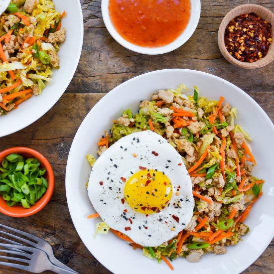 Healthy Egg Roll In a Bowl