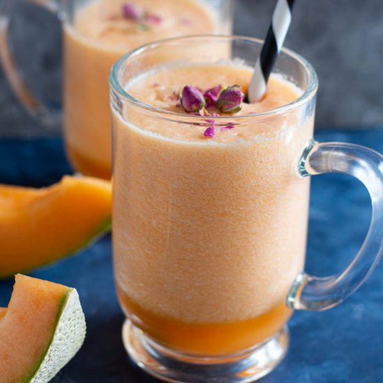 HOMEMADE CANTALOUPE JUICE