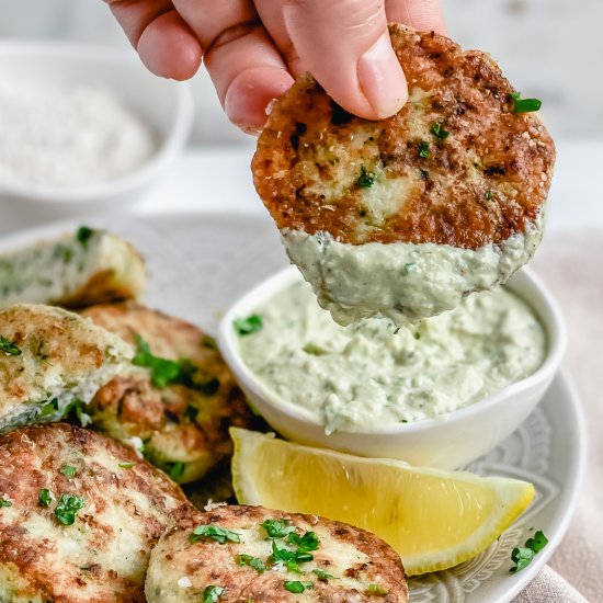 Chicken Zucchini Fritters