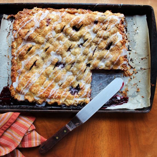 Blackberry Slab Pie