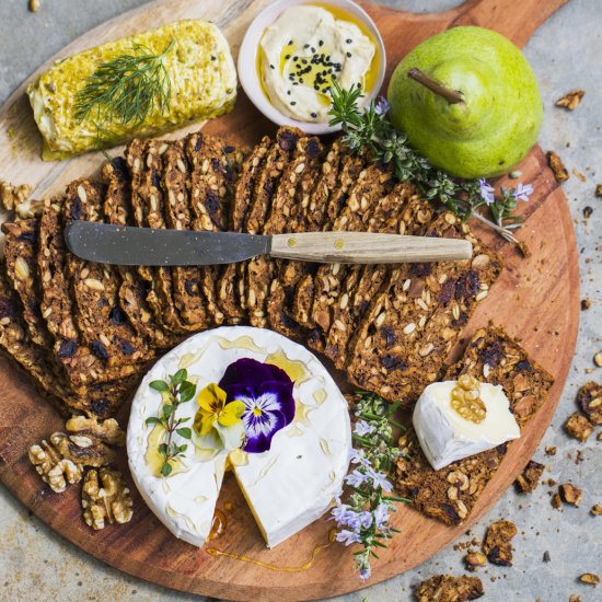 Sourdough Gourmet Crackers