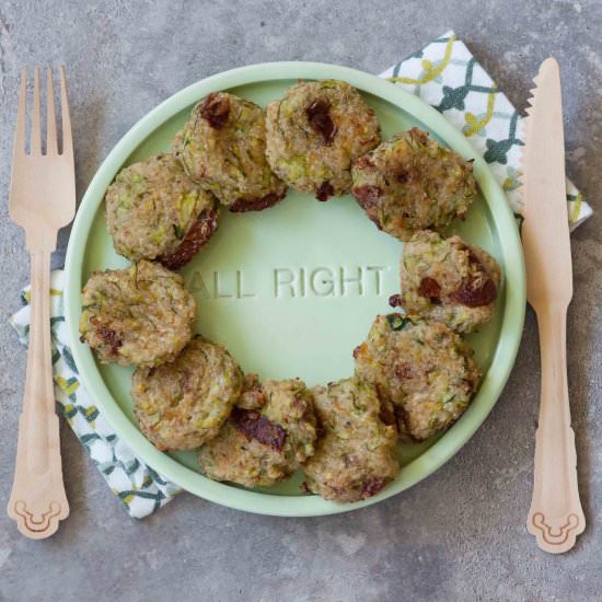 Vegetarian meatballs with quinoa