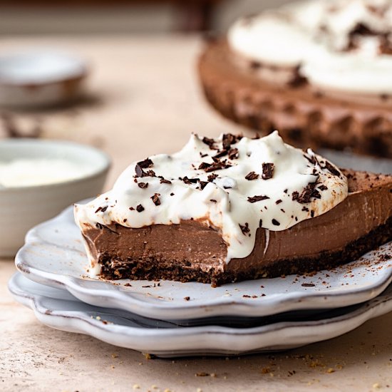 Vegan Chocolate Cream Pie