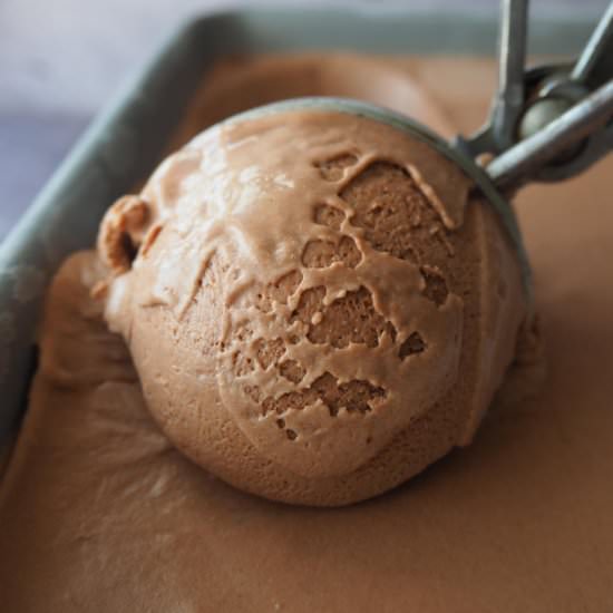 No churn chocolate ice cream