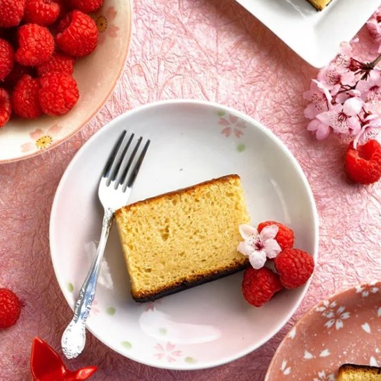 Vegan Kasutera (Castella) Cake