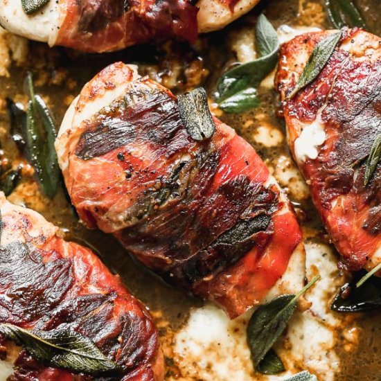 Chicken Saltimbocca