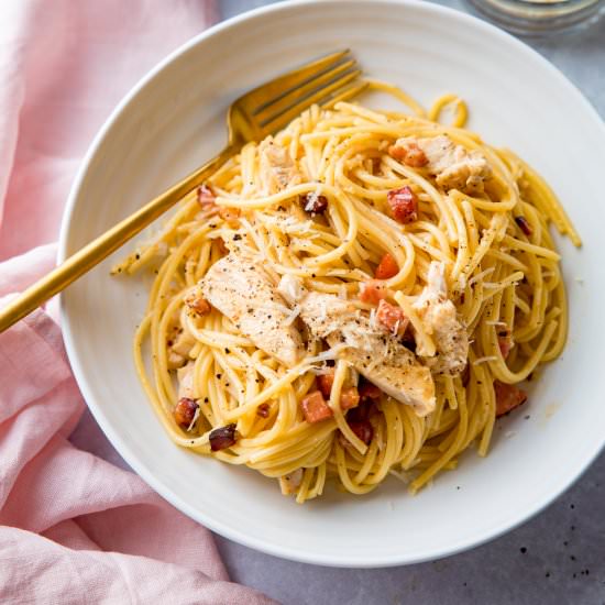 Chicken Carbonara