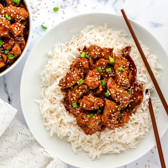 Instant Pot General Tso Chicken