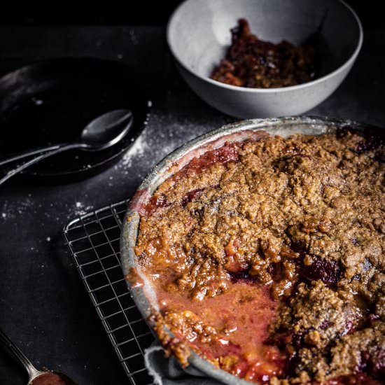 Marian Burros’ Prune Crumble