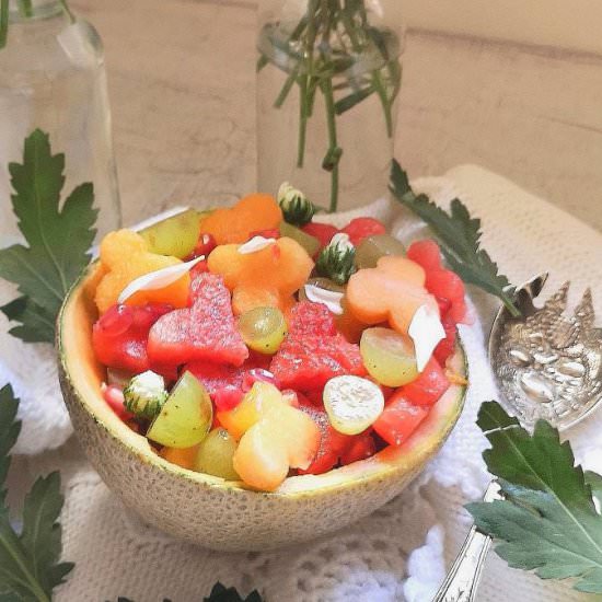 Melon Fruit Bowl