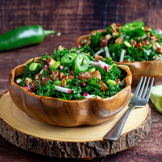 Autumn Kale Salad