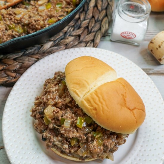 Philly Cheese Steak Sloppy Joes