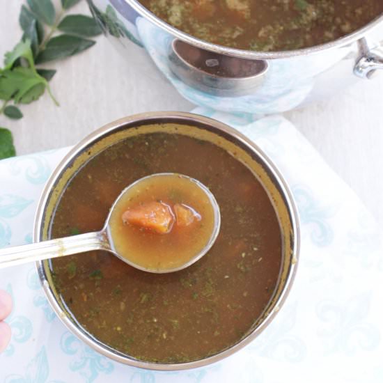 Vegetarian Mulligatawny Soup