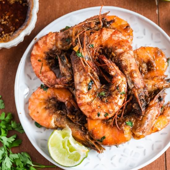 Spicy Cajun Tiger Prawns