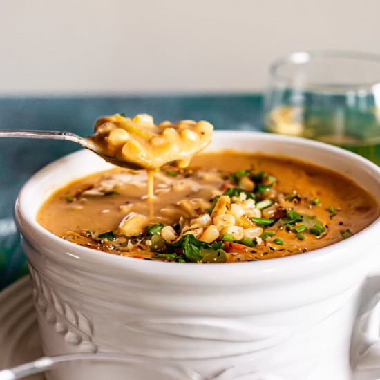 One-Pot Smoked Paprika Corn Chowder