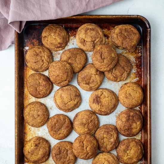 Pumpkin Snickerdoodles