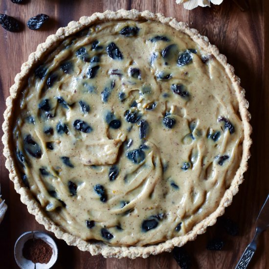 Sour Cream Raisin Tart