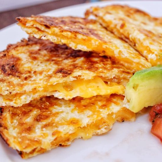 Low Carb Cheese Quesadilla