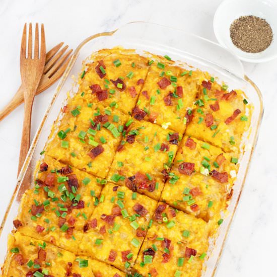 Healthy Hashbrown Casserole