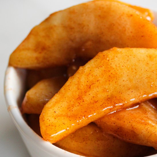 Pumpkin Spice Baked Apples