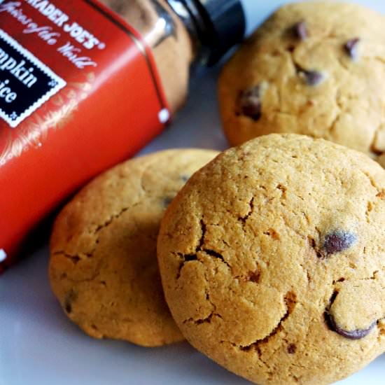 Chocolate Chip Pumpkin Cookies