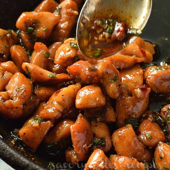 Honey Butter Garlic Chicken