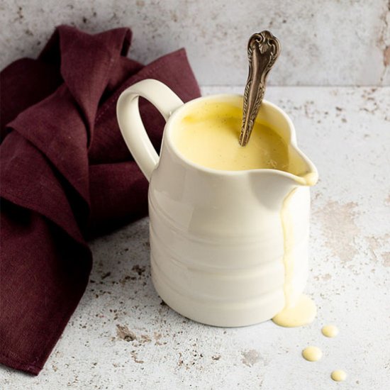 Homemade Custard from Scratch