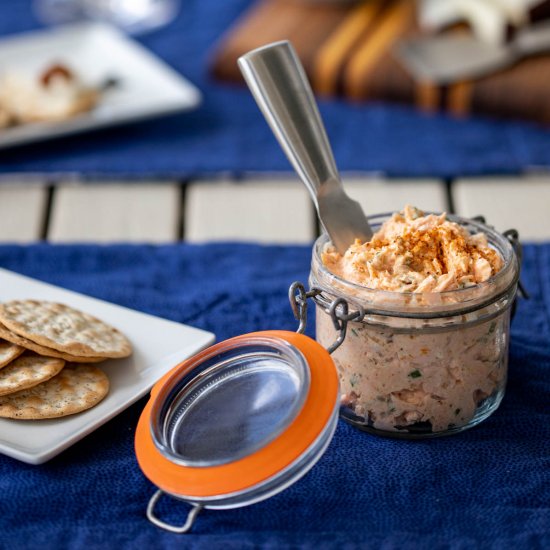 Old Bay Salmon Rillettes