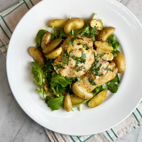 Sheet-Pan Chicken & Potatoes