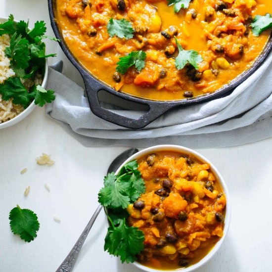 Plant Based Pumpkin Chipotle Chili