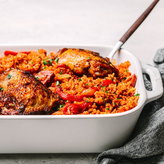 Chicken and Chorizo Rice