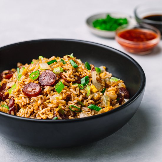 Chinese Sausage Fried Rice