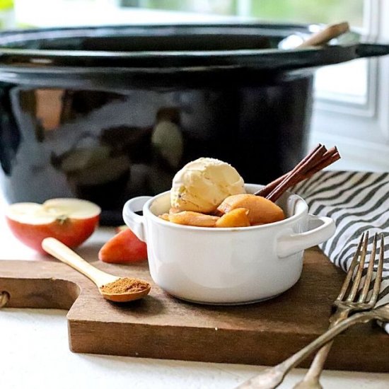 Crockpot Apples with Cinnamon