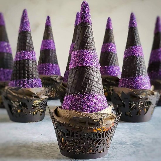 Witch Hat Cupcakes