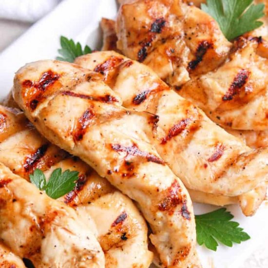 Grilled Honey Mustard Chicken