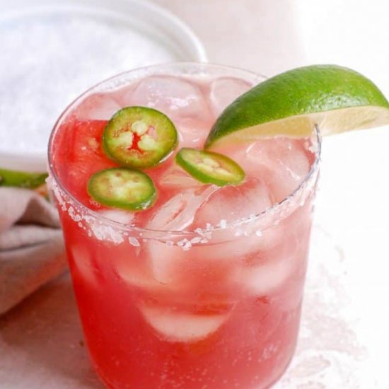 Watermelon Kombucha Cocktail