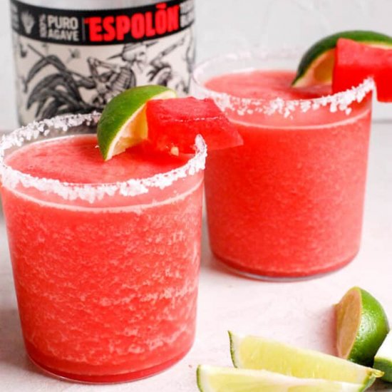 Easy Watermelon Margarita