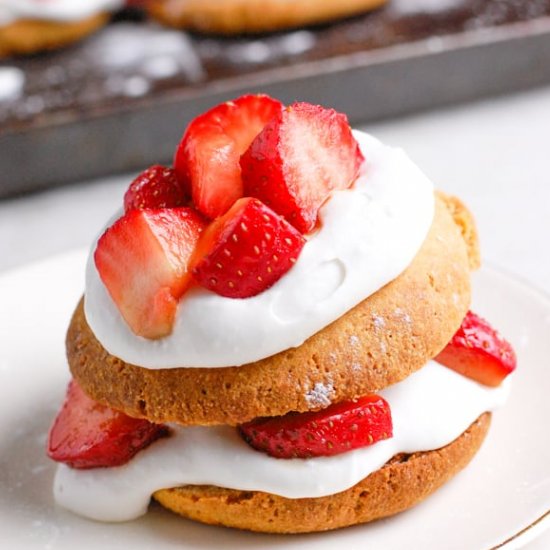 Paleo Strawberry Shortcake