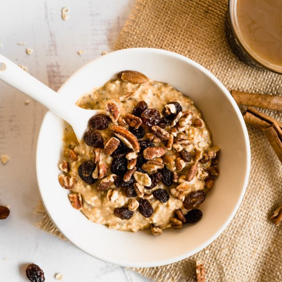 Pumpkin Pie Overnight Oats