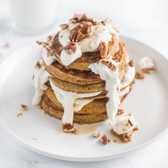 Keto Pumpkin Pancakes