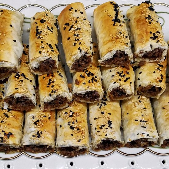 BEEF BUREK ROLLS