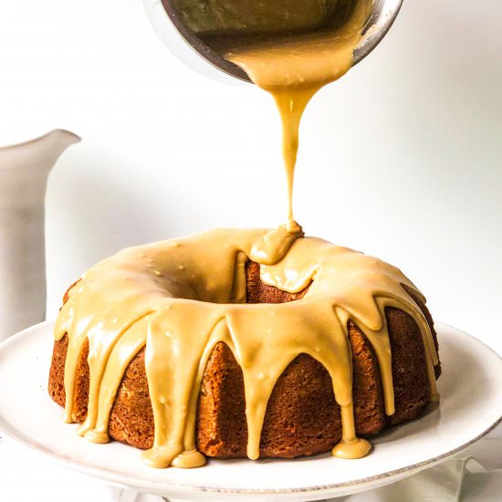 Pumpkin Bundt Penuche Frosting